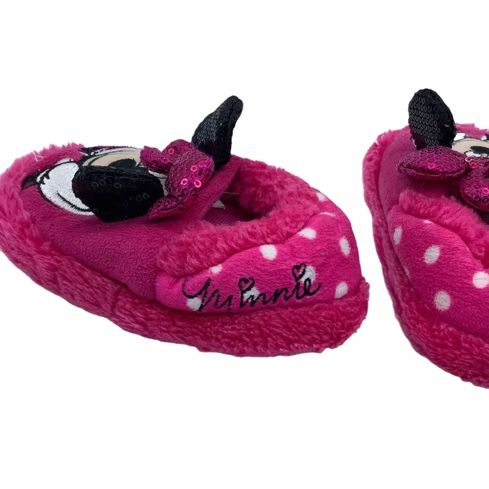 Disney Minnie Mouse slippers‎ Toddler (7/8) sequin
